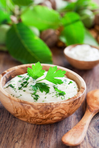 Roasted Garlic Mashed Cauliflower Recipe